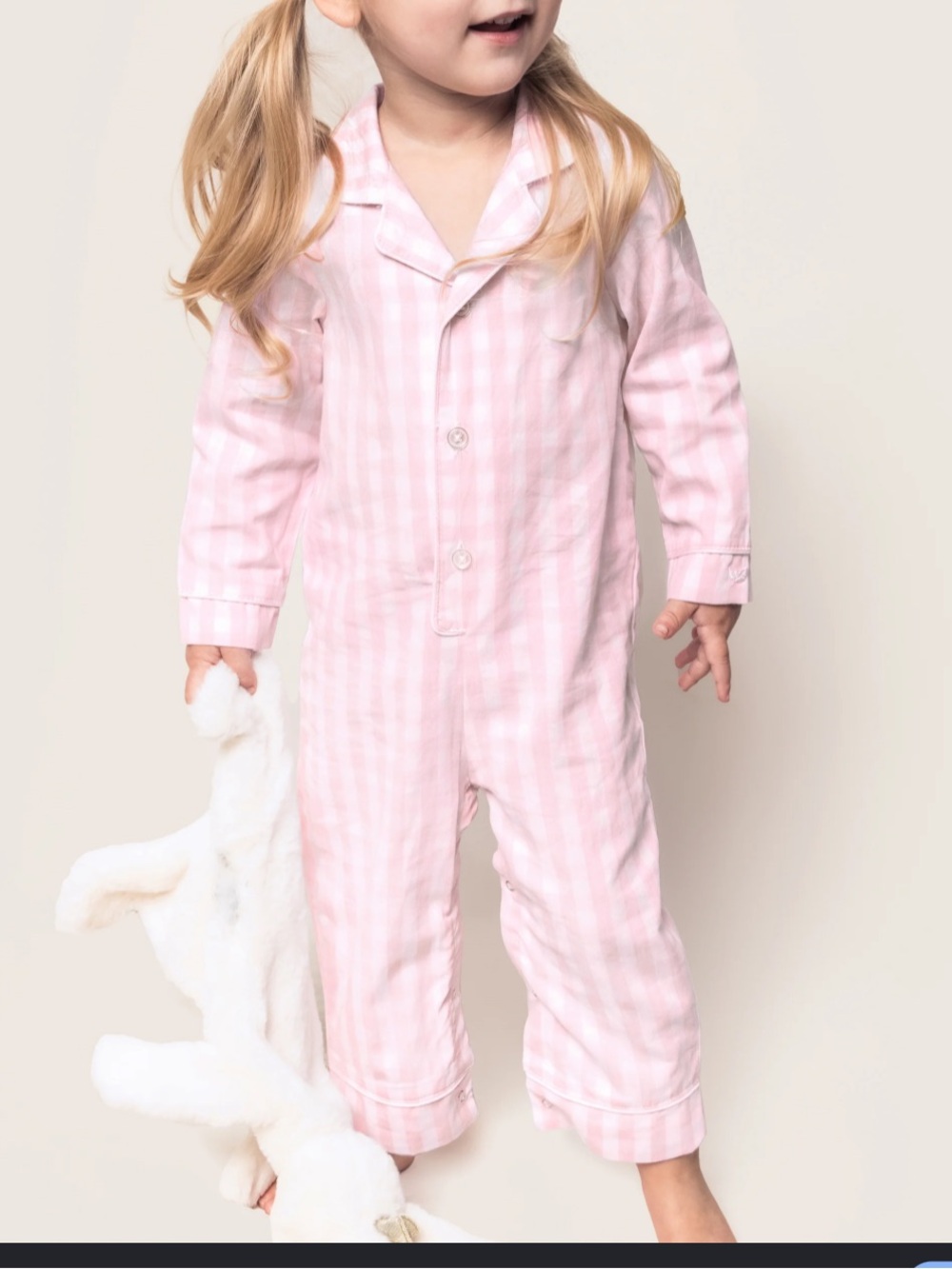 petite plume Pink Striped Pajama
